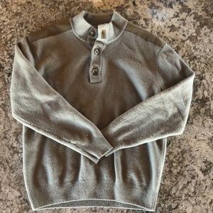 Men’s Sz M (More Like Small) Cabela’s Mocha Sweater